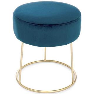 mutoni Pouf Clarissa Blu scuro 35x35  