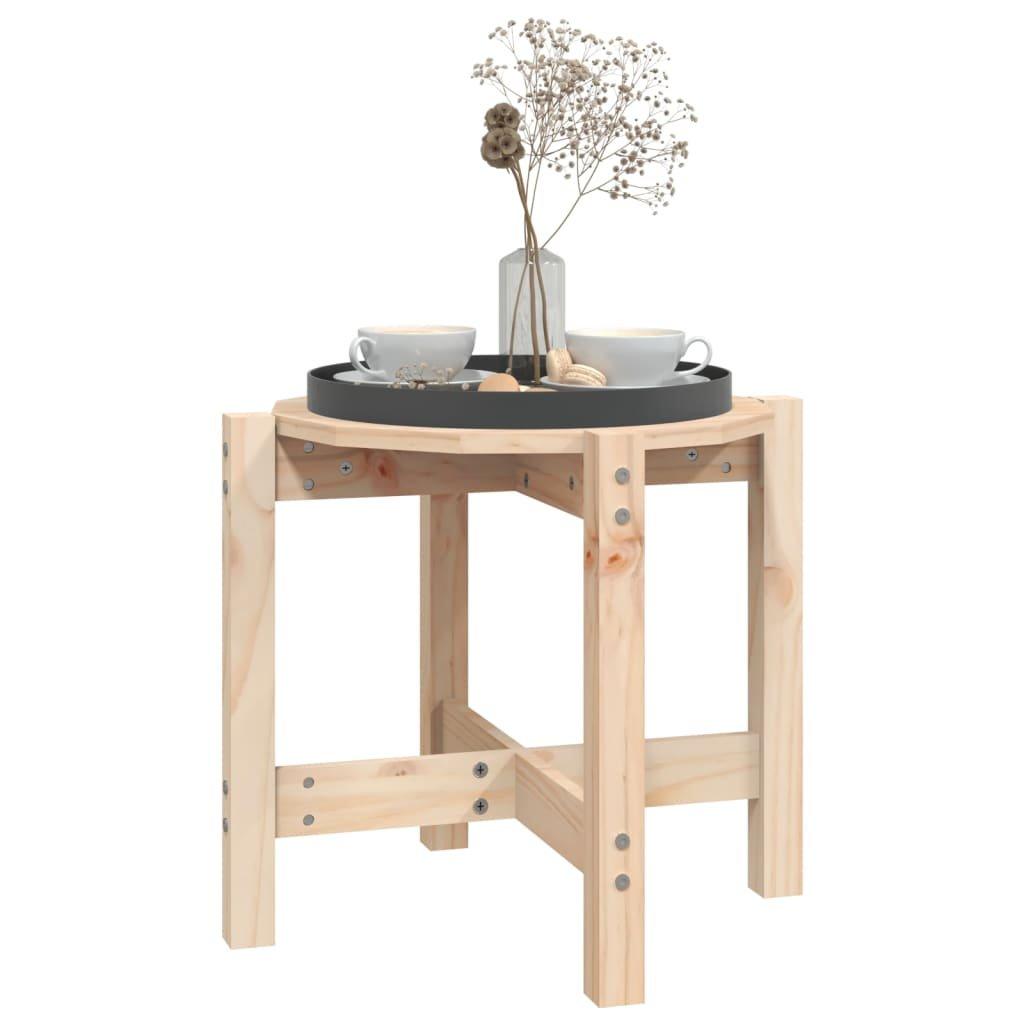 VidaXL Table basse bois de pin  