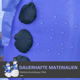 HOMCOM Aufblasbarer Schneemann  