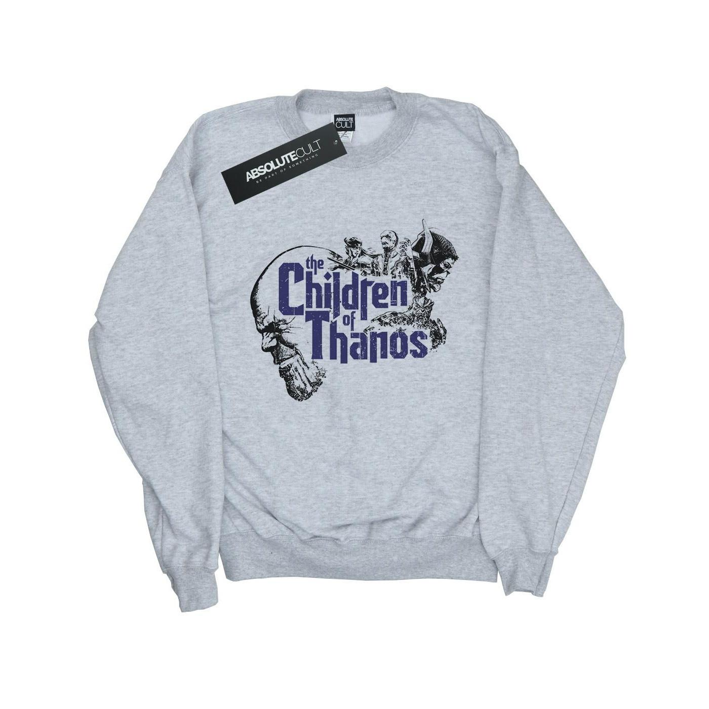 Image of Avengers Infinity War Children Of Thanos Sweatshirt Mädchen Grau 140/146