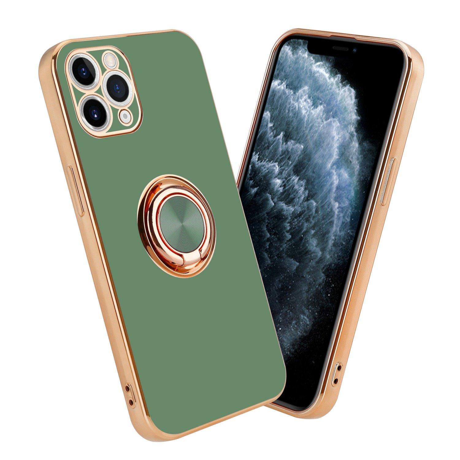 Cadorabo  Hülle für Apple iPhone 11 PRO mit Ring - Schutzhülle 