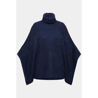 Ulla Popken Poncho Rollkragen Oversized Halbarm  