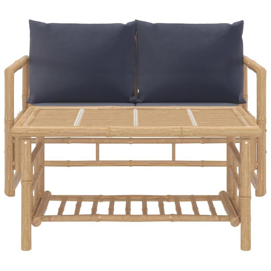 VidaXL Garten-lounge-set bambus  