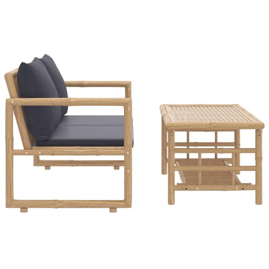 VidaXL Garten-lounge-set bambus  