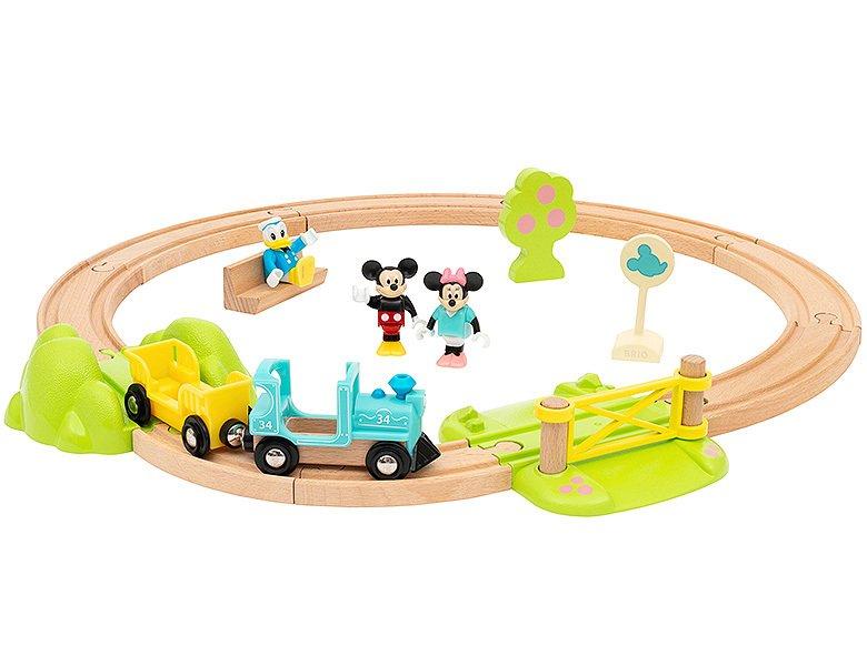 Image of BRIO Mickey Mouse Eisenbahn-Set