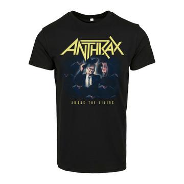 t-shirt anthrax among the living follow me