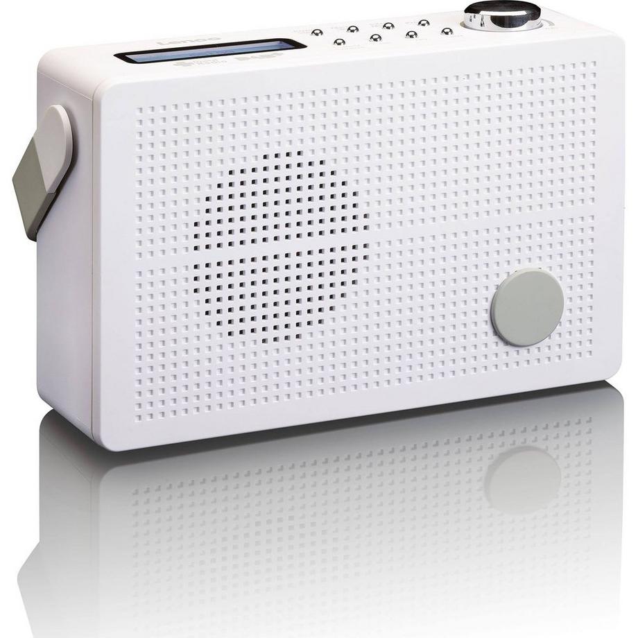Lenco  DAR-030 DAB+ Radio mit FM weiss 