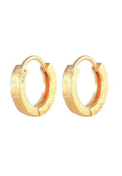 Image of Ohrringe Mini Creolen Damen Gold ONE SIZE