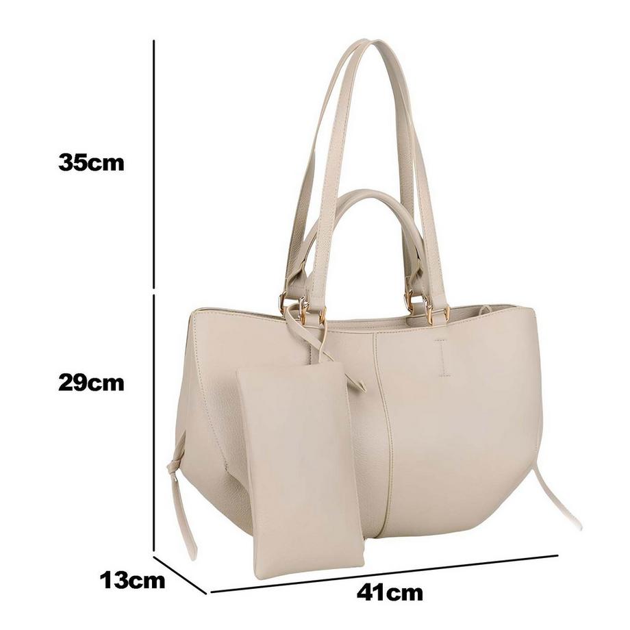 Gallantry Einkaufstasche mit Clutch Reissverschluss  