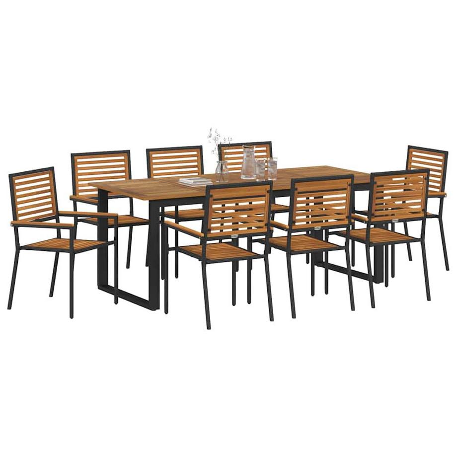 VidaXL Gartenmöbel massivholz akazie  