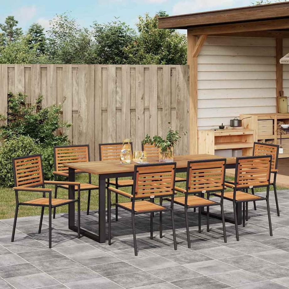 VidaXL Gartenmöbel massivholz akazie  