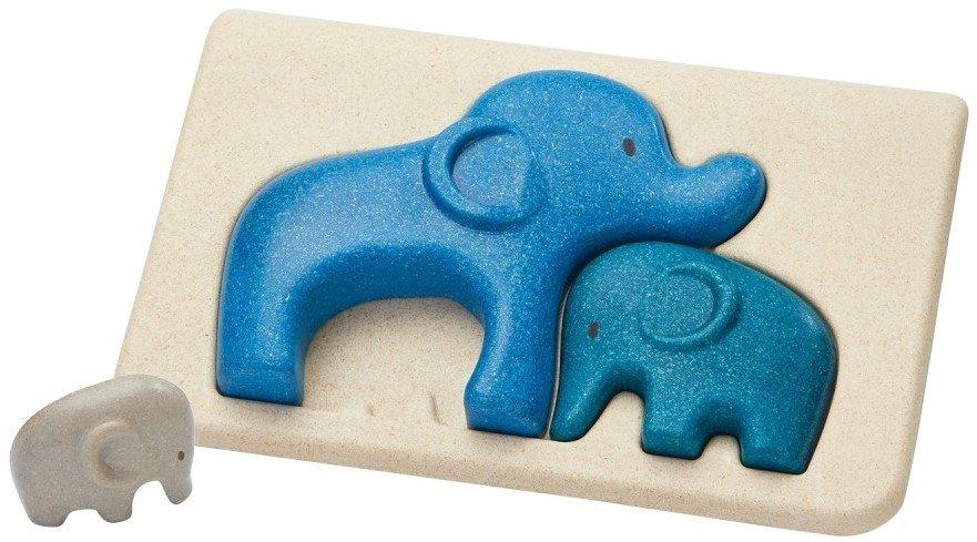 Image of PlanToys Holzspielzeug Elefanten-Puzzle