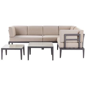 Set lounge pour jardin en Aluminium Moderne RIMA III