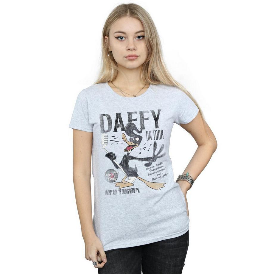 LOONEY TUNES Daffy Duck On Tour T-Shirt  