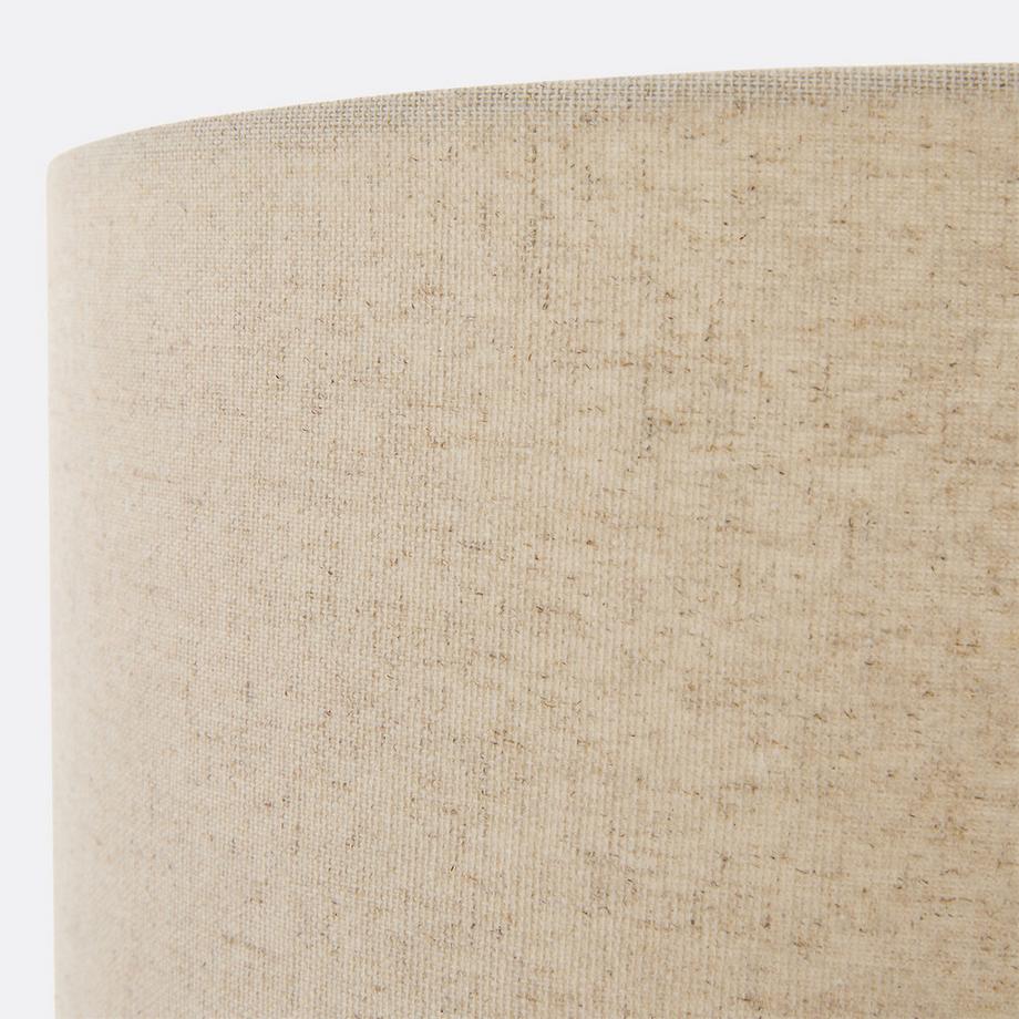 La Redoute Intérieurs Lampe à poser béton et lin  