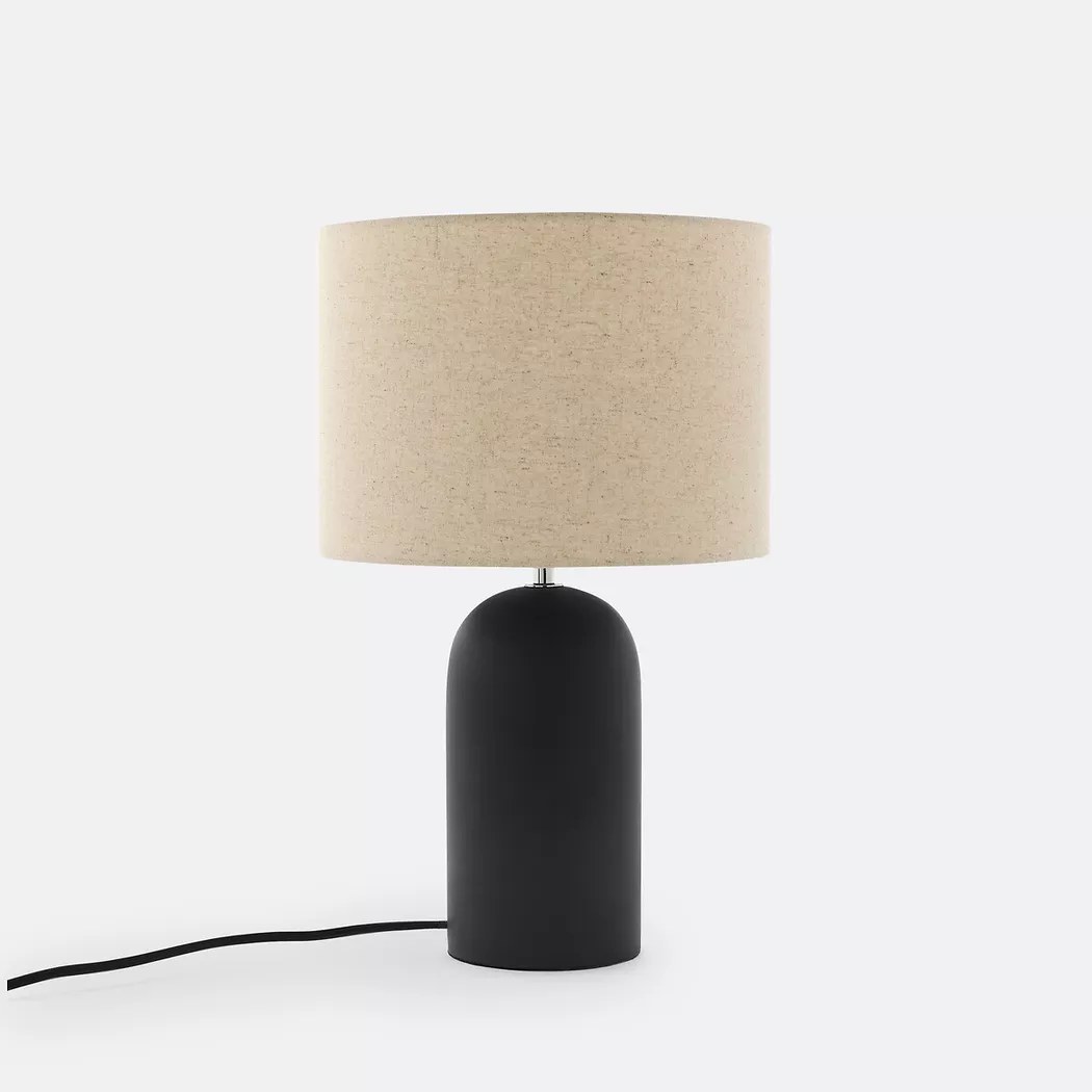 La Redoute Intérieurs – Tischlampe Emna, One Size, Grau