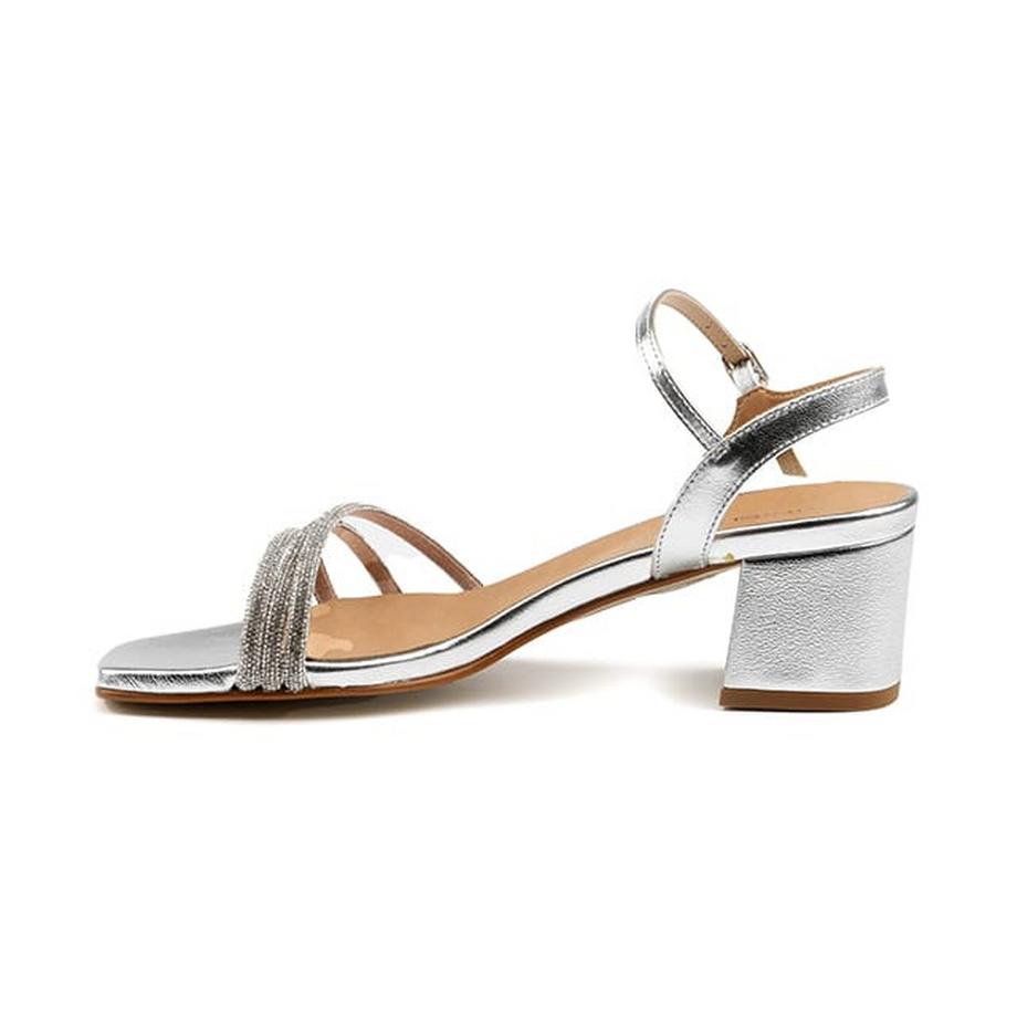 Andrea Sabatini Square-36 Blockabsatz Riemchensandalen  