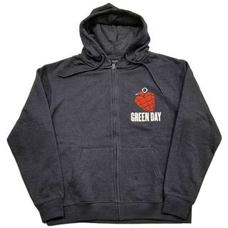 Green Day  American Idiot Hoodie mit durchgehendem Reißverschluss 