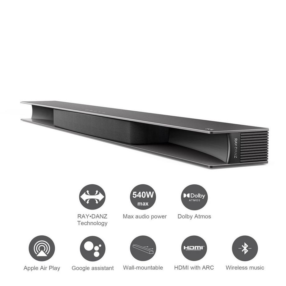 TCL  TCL 9 Series TS9030 haut-parleur soundbar Titane 3.1 canaux 540 W 