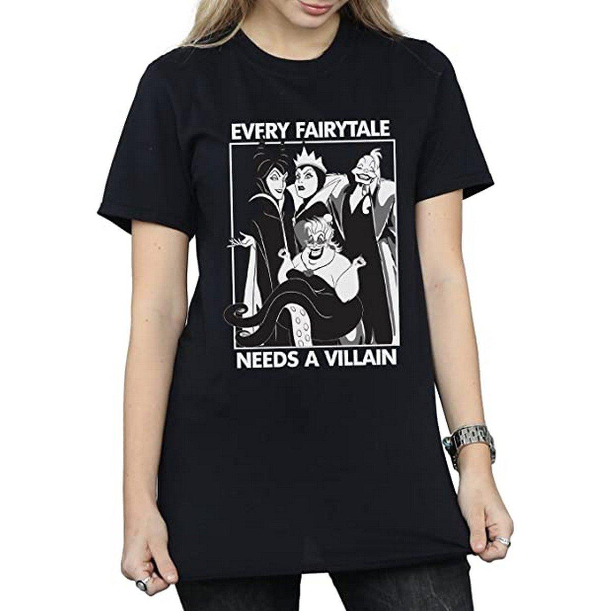 Image of Every Fairy Tale Needs A Villain Tshirt Damen Schwarz XXL