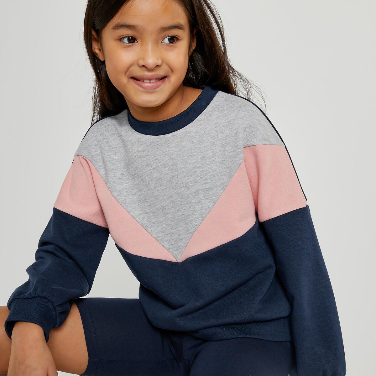 Image of Sweatshirt Mit Rundhalsausschnitt Mädchen 118