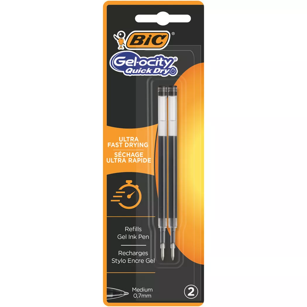 Bic -  Gelocity Quick Dry Refill schwarz