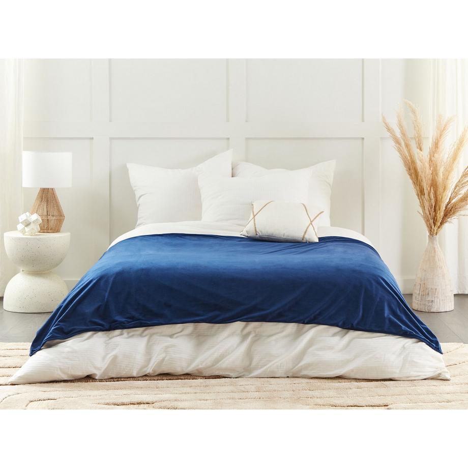 Beliani RHEA Housse de couverture lestée en polyester moderne  