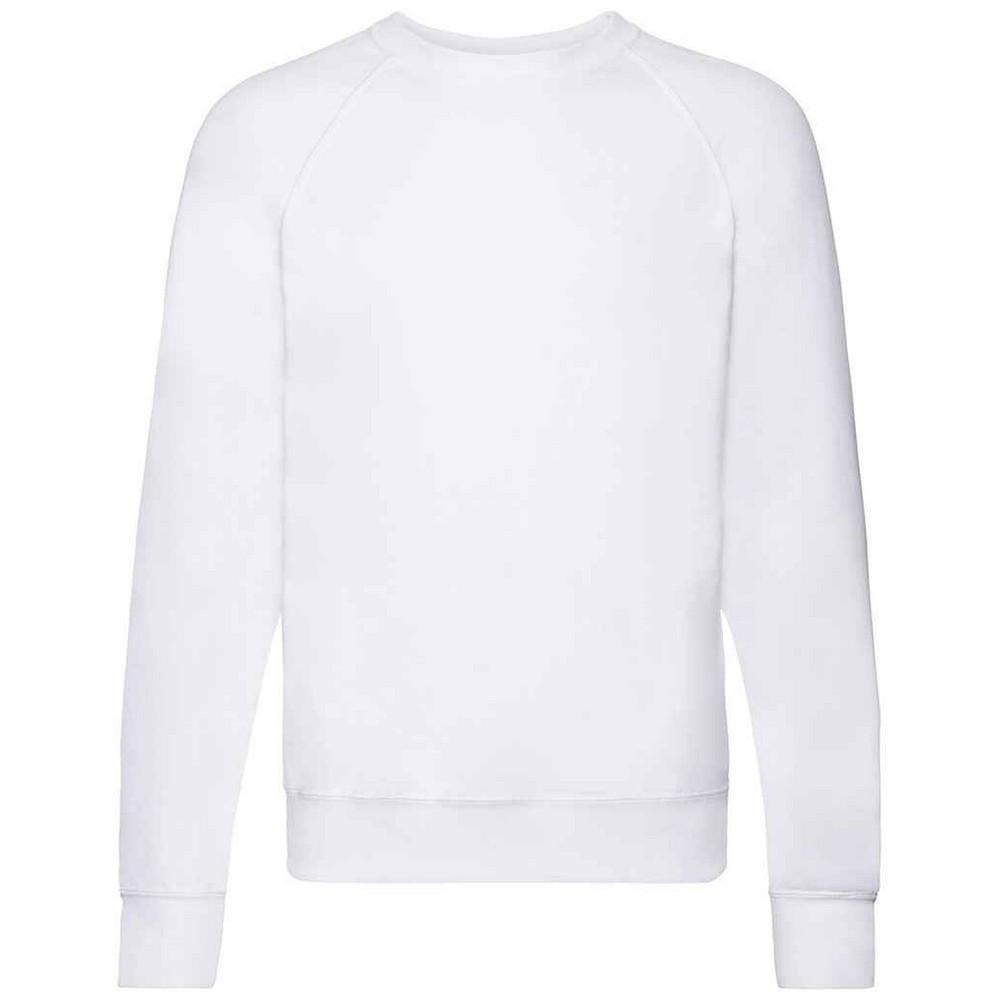 Image of Sweatshirt Raglanärmel Herren Weiss L