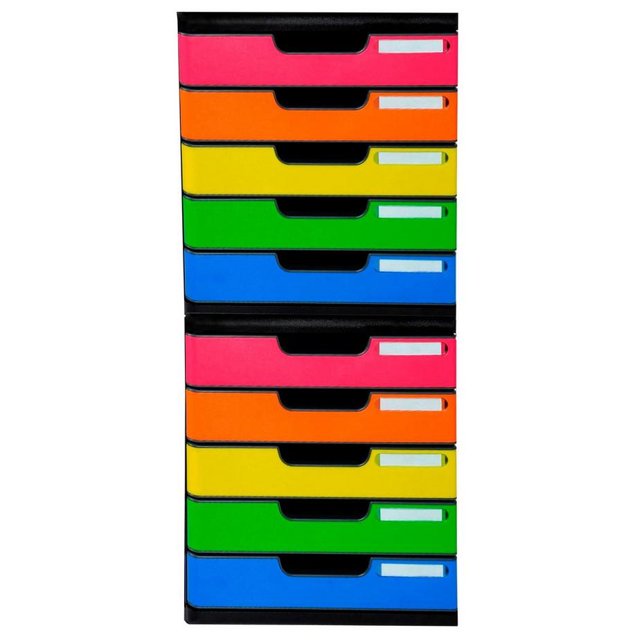 Exacompta Module de classement Modulo Iderama 5 tiroirs fermés  