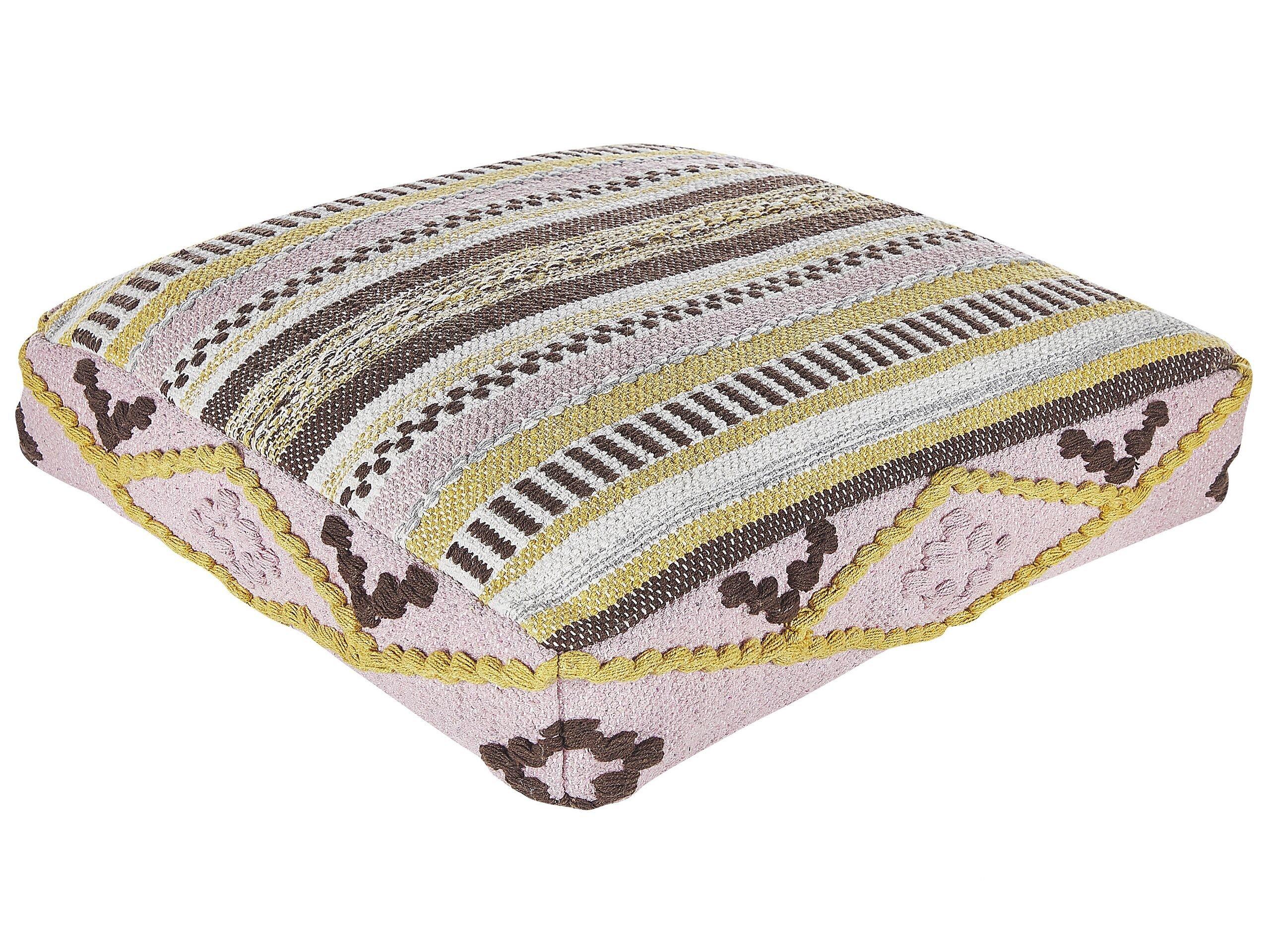 Image of Pouf aus Baumwolle Boho MAPLE Pouf aus Baumwolle Boho MAPLE