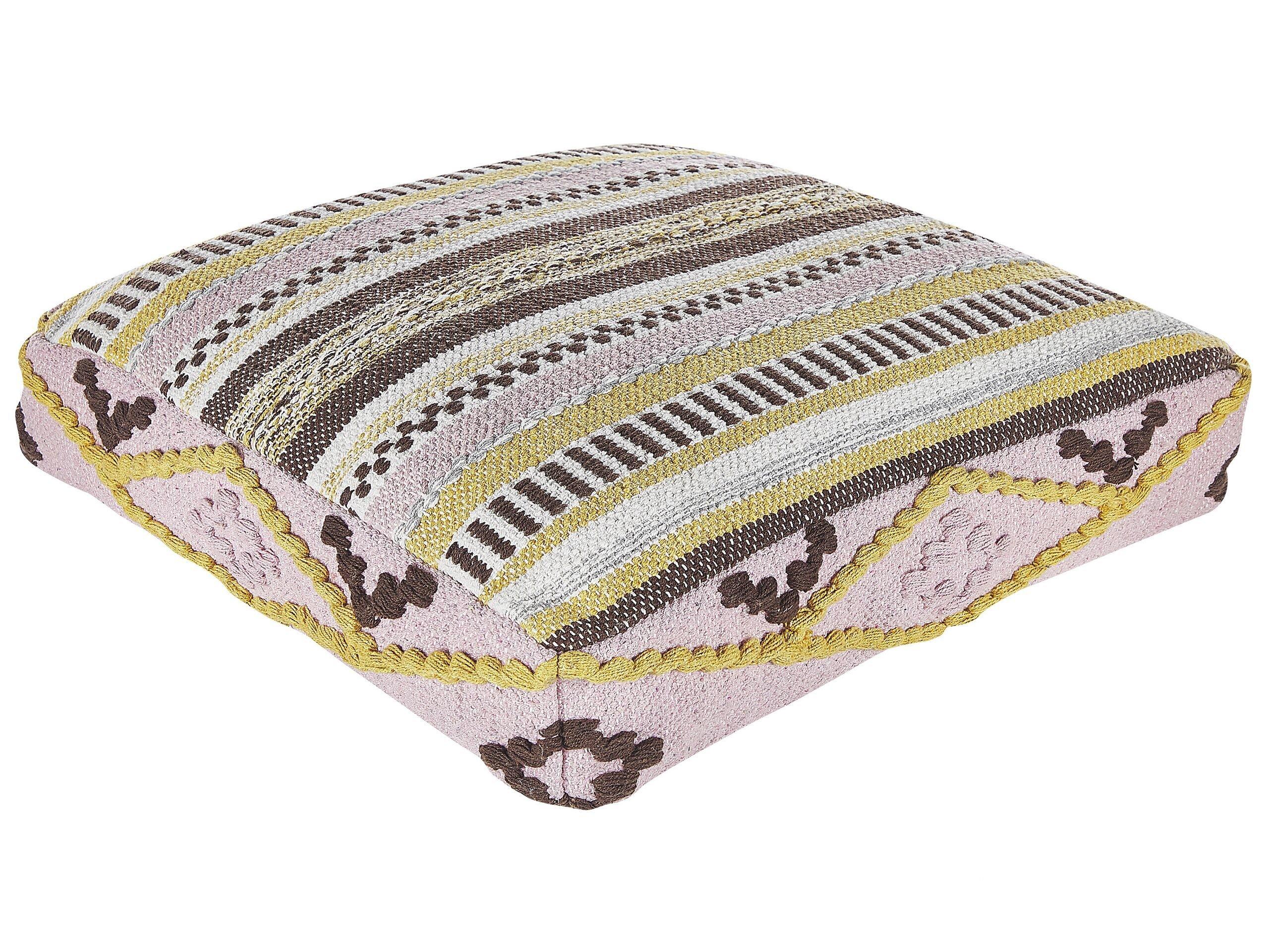 Beliani Pouf en Coton Boho MAPLE  