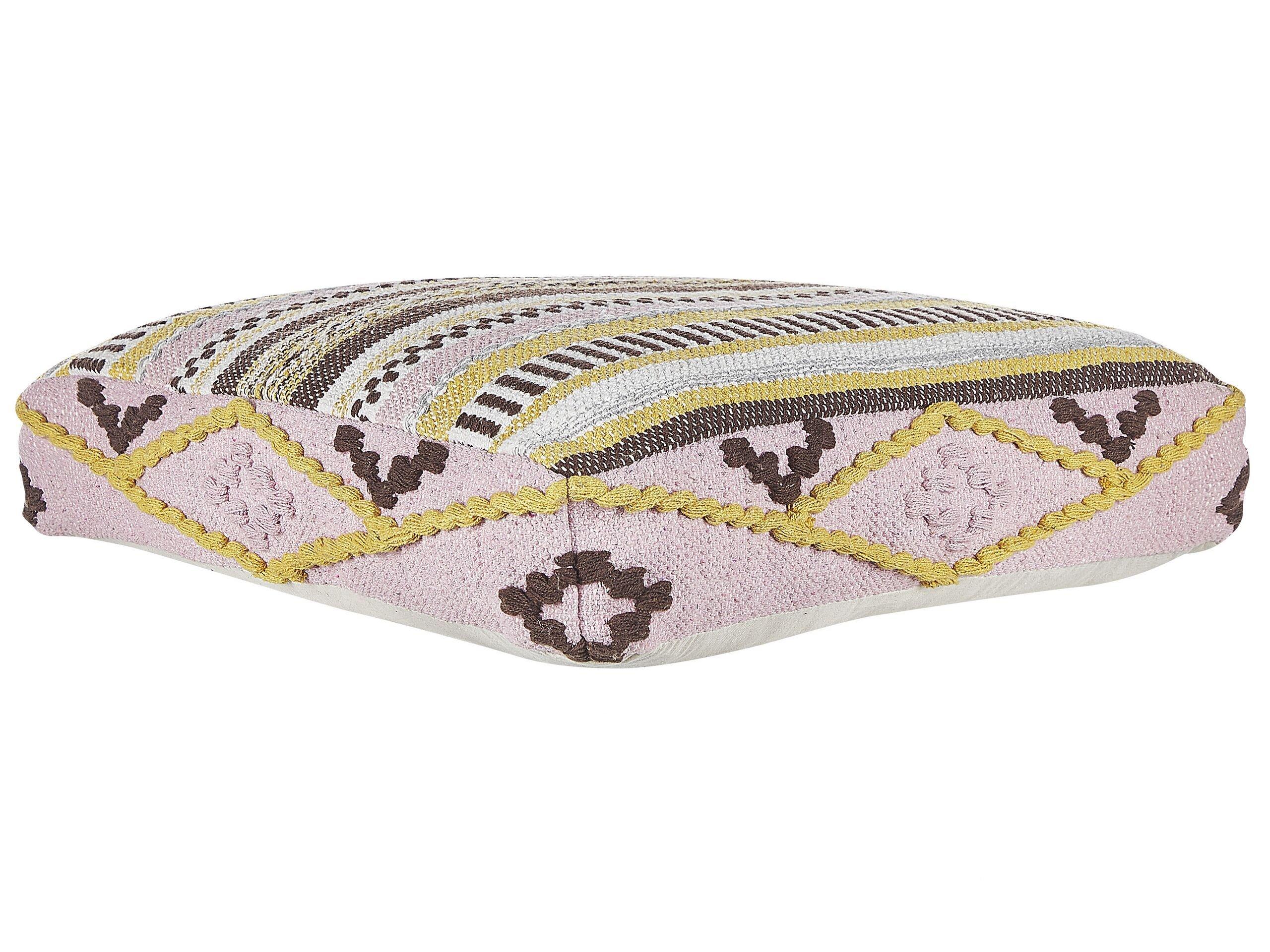 Beliani Pouf en Coton Boho MAPLE  