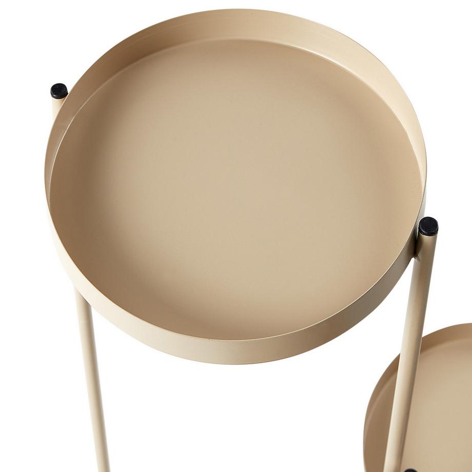 Beliani Support de pots en Métal  FRAGARIA  