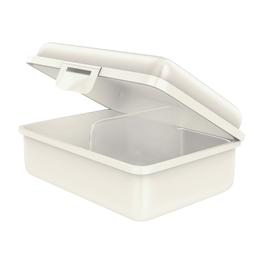 fizzy Fizzii Lunchbox mit Trennfach perlweiss, Einhorn  