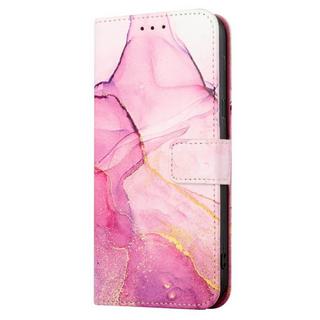 Cover-Discount  Galaxy S23 Ultra - Coque cuir pink Marble 