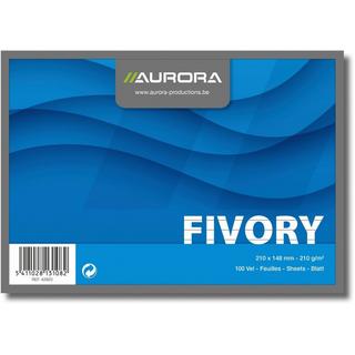 Aurora AURORA Karteikarten liniert A5 42820 weiss 100 Stück  