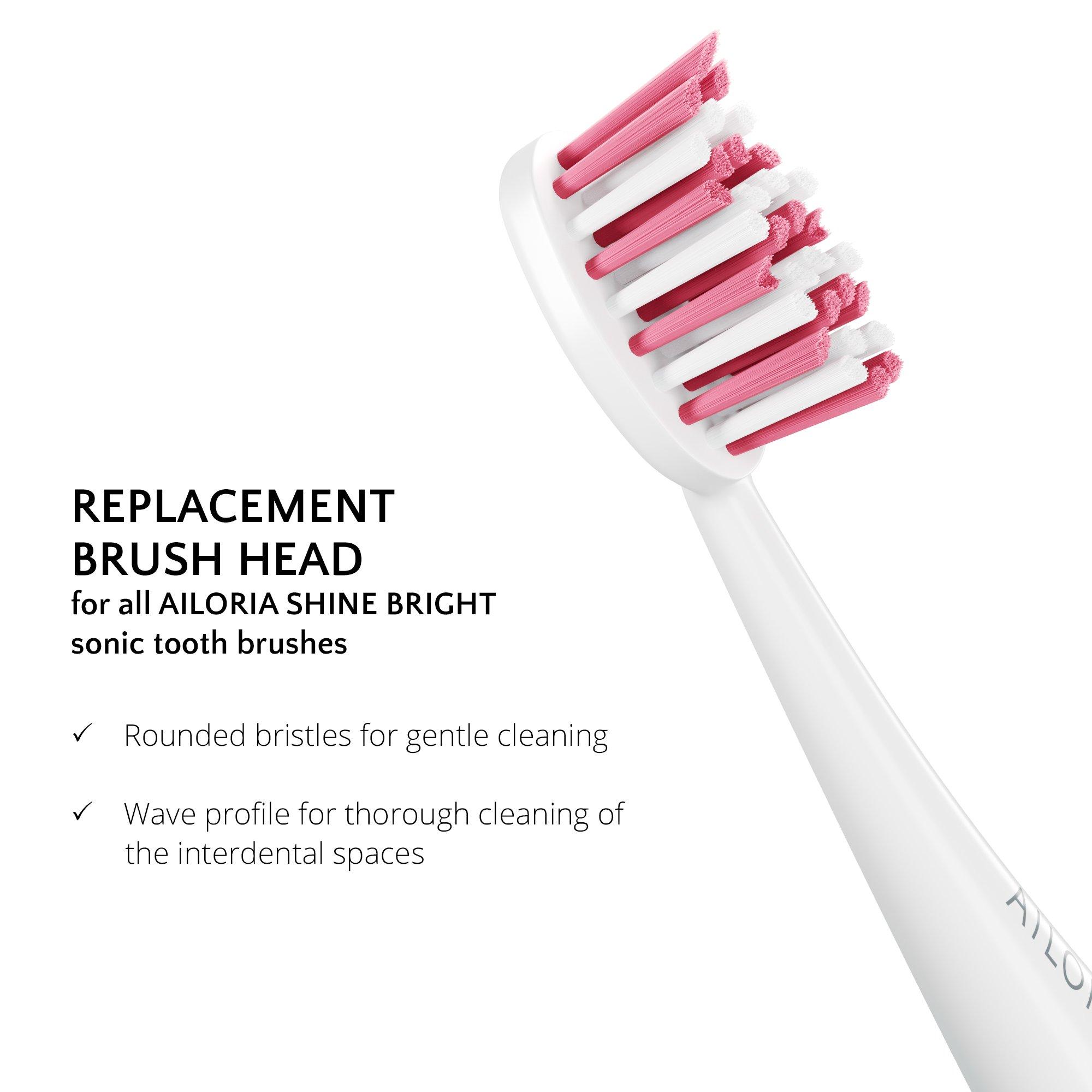 AILORIA Shine Bright Ersatzbürstenköpfe 6er Set  