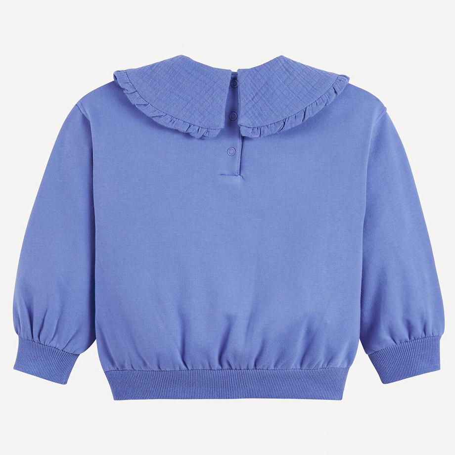 La Redoute Collections  Sweatshirt mit Bubikragen 