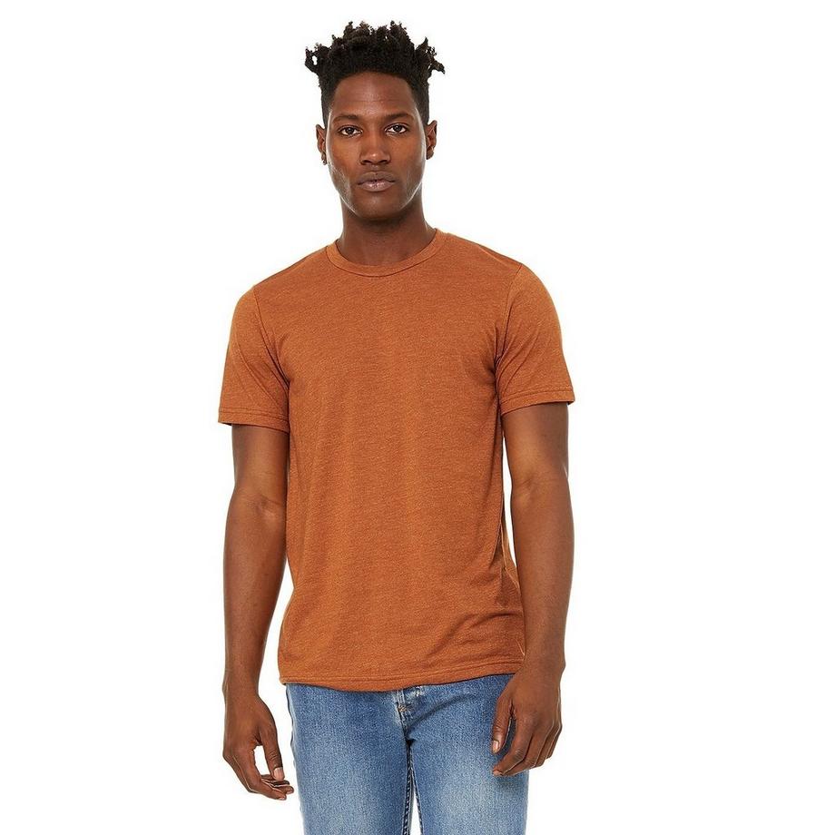 Bella + Canvas Wildleder-Haptik T-Shirt  