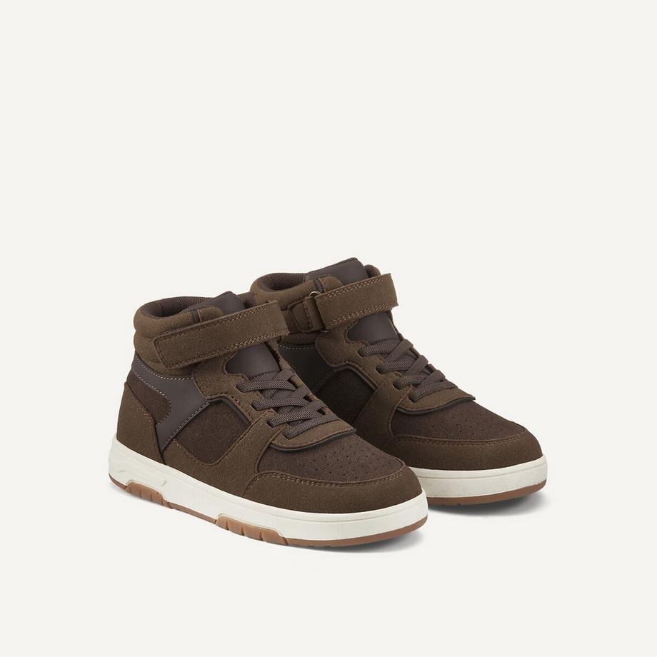 La Redoute Collections Sneaker alte fino alla caviglia con lacci elastici  
