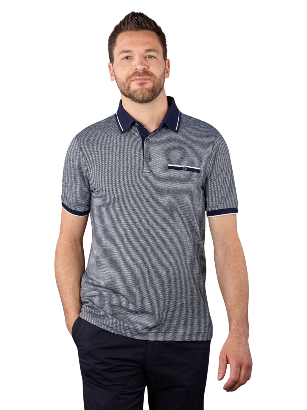 BRAX Pieter Polo Shirt Ultra Light Maniche Corte  