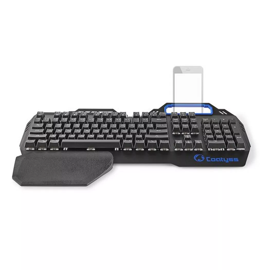 Nedis - GKBD400BKUS Tastatur USB QWERTY US Englisch Schwarz
