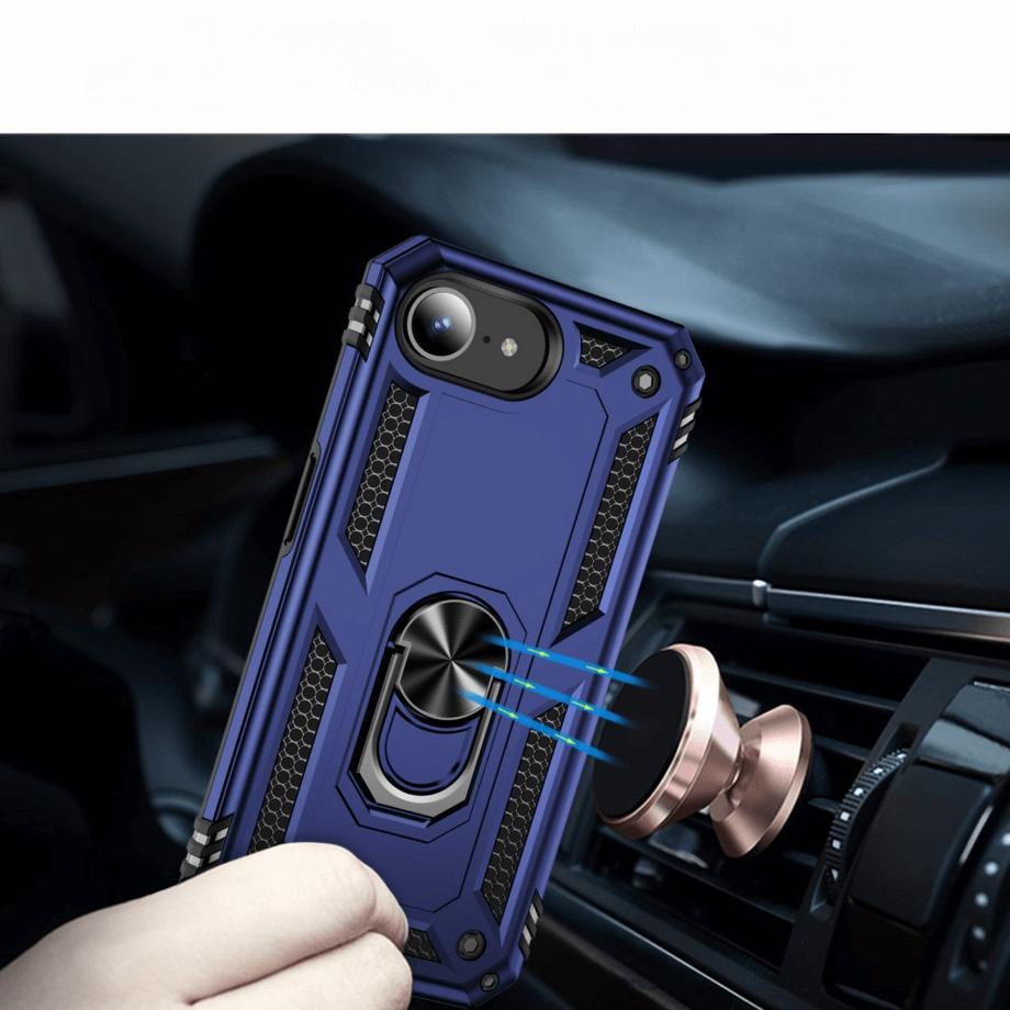 Cover-Discount  iPhone 17e / 16e - Robustes Back Cover mit Kickstand 