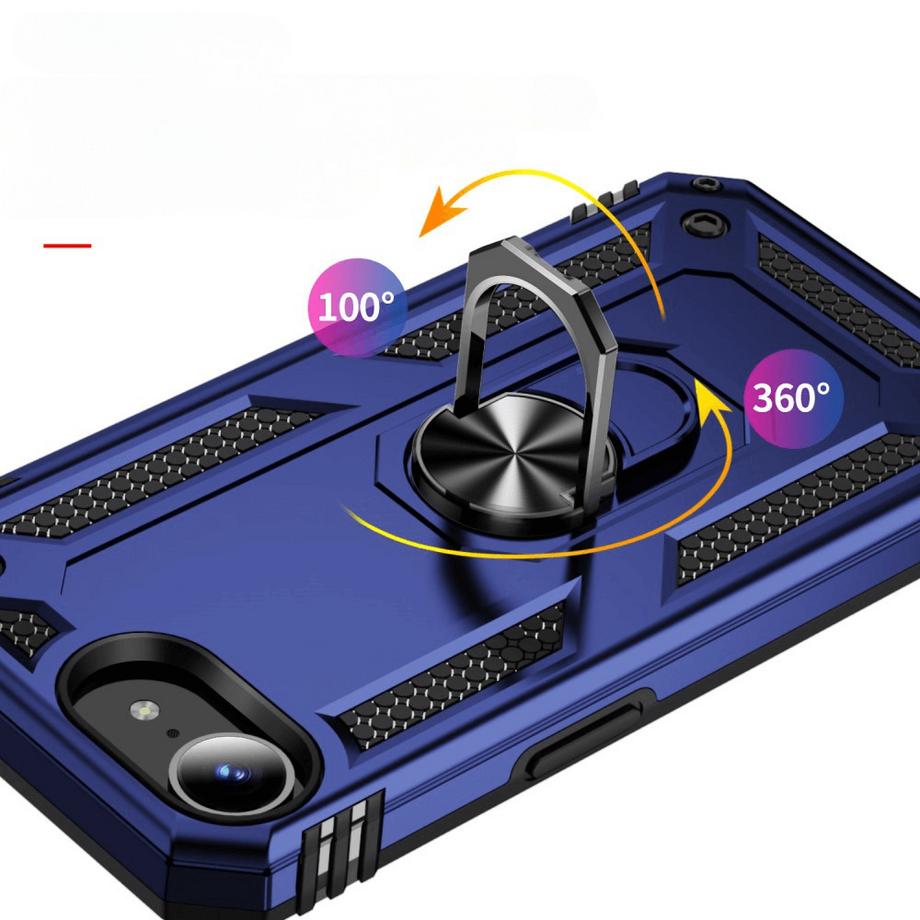 Cover-Discount  iPhone 17e / 16e - Robustes Back Cover mit Kickstand 