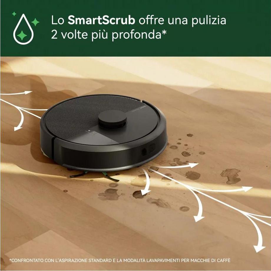 iRobot Robot aspirateur et laveur Roomba 105 Combo noir  