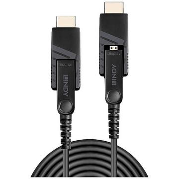 LINDY HDMI-Kabel 100 m HDMI Typ D (Mikrofon)