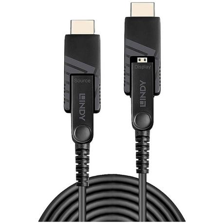 LINDY  LINDY HDMI-Kabel 100 m HDMI Typ D (Mikrofon) 