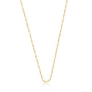 MUAU Schmuck  Collier Rundanker Gelbgold 750, 2.3mm, 60cm 