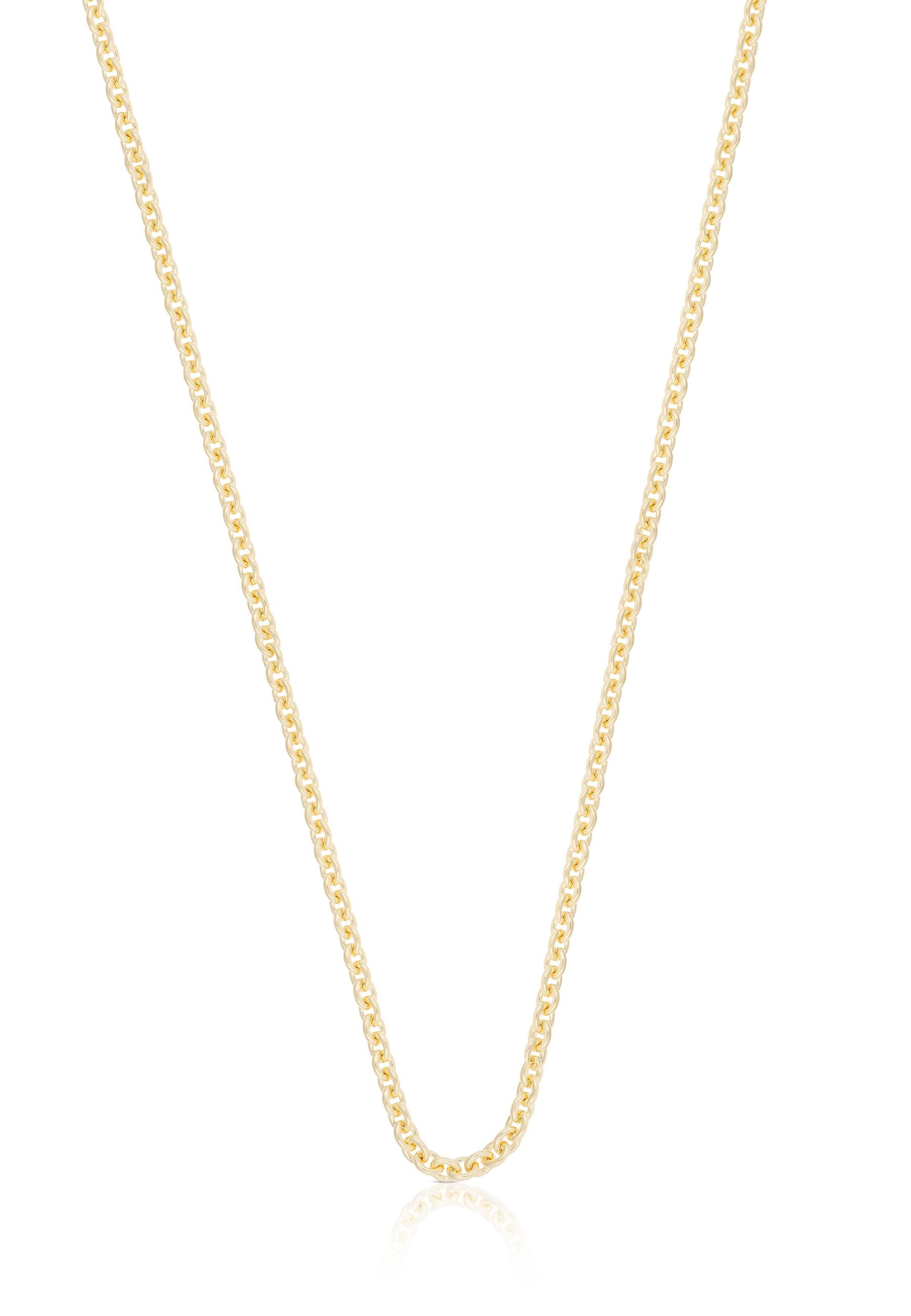 MUAU Schmuck  Collier Rundanker Gelbgold 750, 2.3mm, 60cm 