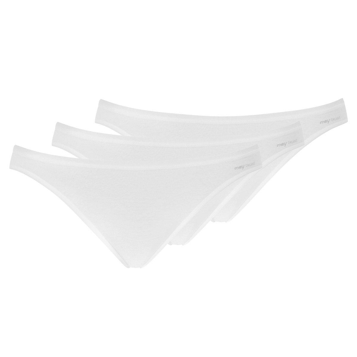 Image of 3er-pack Superfine Organic - Mini-slip Damen Weiss M